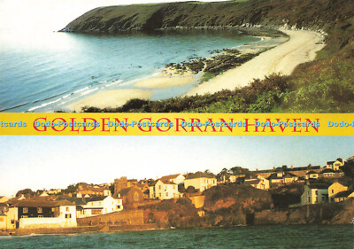 D147282 Golden Gorran Haven. Vault Beach und Dodman Point. Gorran Haven Kirche C
