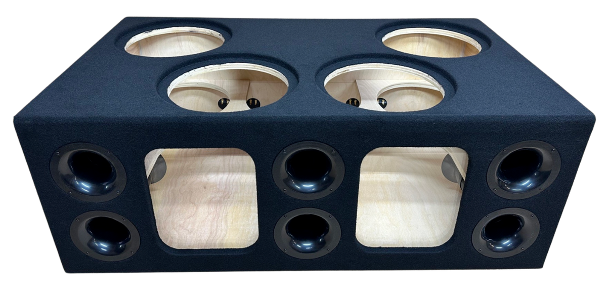 VAMPS UNDERWORLD GOODS付BOX Silverado Sierra 07-18 Crew Cab Subwoofer Box Enclosure