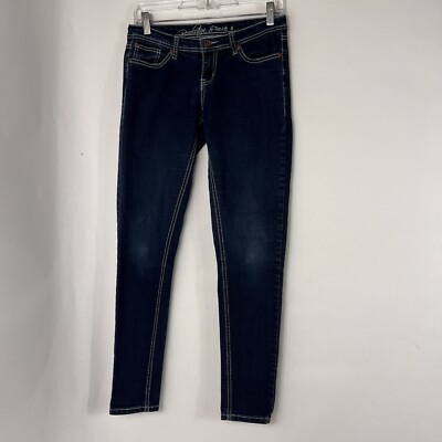 Revolution by Revolt Jeans Women's Size 5 Skinny Dark Wash Low Rise Stretch