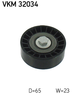SKF VKM 32034 Umlenk-/FüHrungsrolle, Keilrippenriemen For Fiat Lancia-image