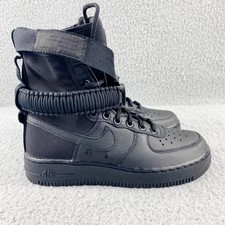 Size 5.5 - Nike Sf Air Force 1 High Triple Black 2017 for sale online | eBay