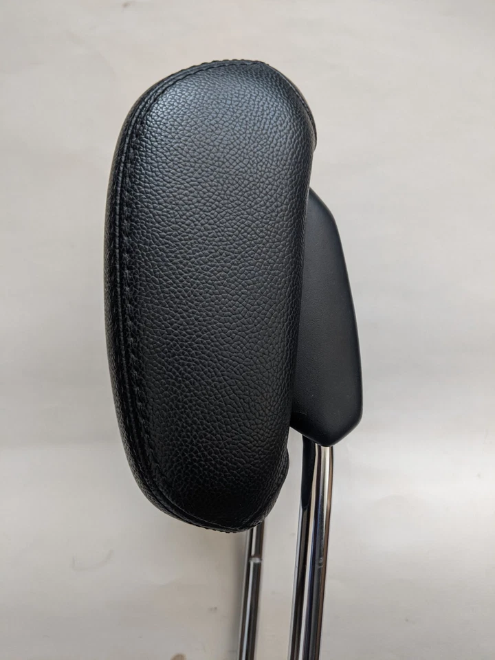 2010-2020 DODGE GRAND CARAVAN TOWN & COUNTRY ACTIVE FRONT HEADREST LEATHER BLACK - Image 2 of 3