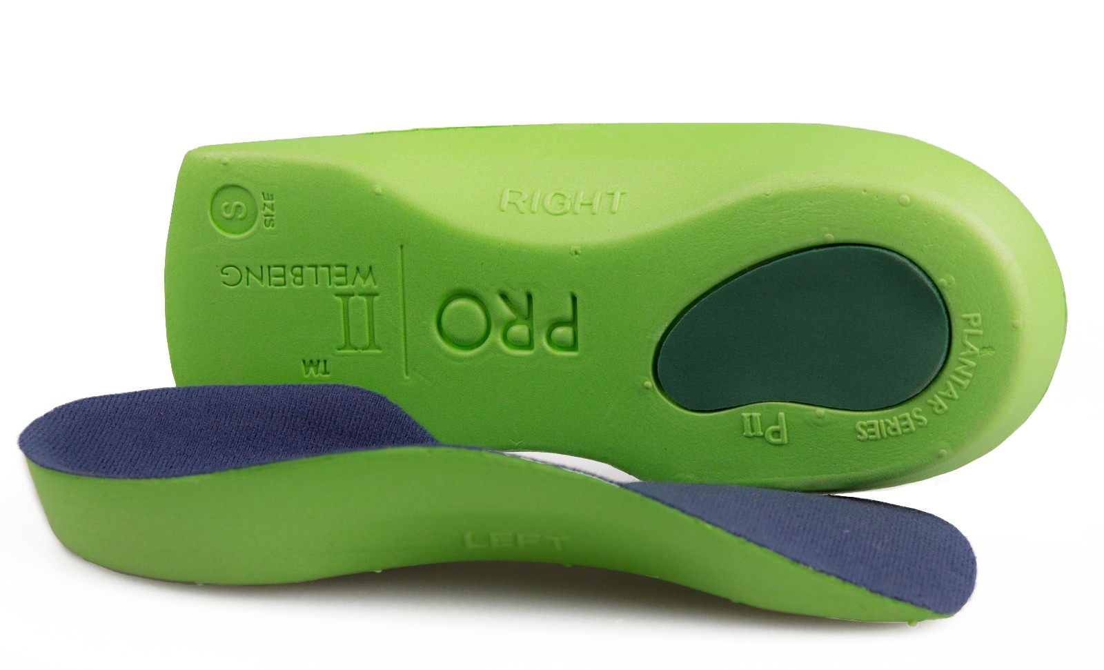 Pro11 wellbeing slimfit Orthotic shoe inserts Green eBay