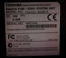 Toshiba Satellite (A105-S2031) Navy Blue (PSAA2U-04W018) (325Q) *DEFEKT* – Bild 9