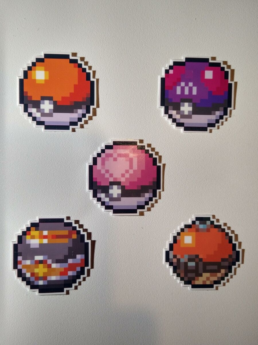 8-Bit Pokeball  Pixel art pokemon, Pixel art, Pixel art pattern