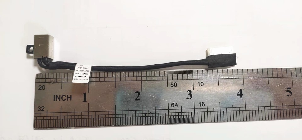 New FDI55 4VP7C 04VP7C For Dell Inspiron 3405 5593 3500 3501 3502 3505 Vostro 3500 3501 DC-IN DC - Foto 2