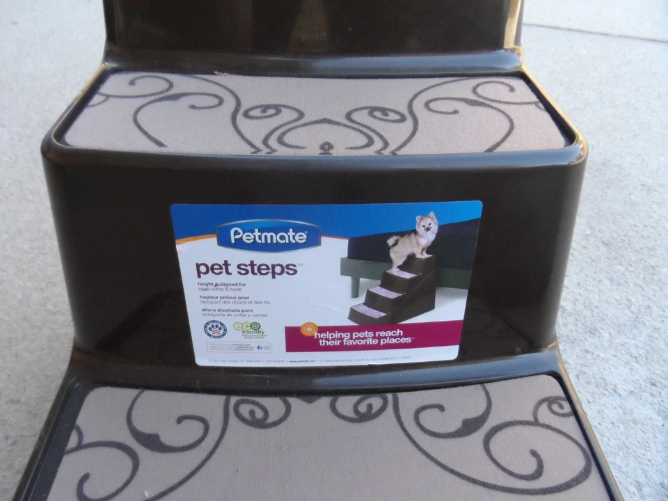 Petmate Pet Steps escaleras 4 peldaños - plástico - recogida local - en muy buena condición0 Foto 3 de 4