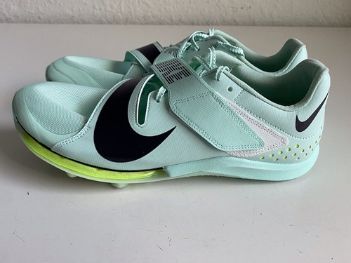 Nike Air Zoom LJ Elite Verde Espuma Como Nuevo Dr9924-300 Para hombres Talla 10 Puntas de Pista - Imagen 6 de 10