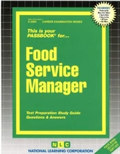 🔥🔥NEW School Food Service Manager Test Practice Passbook Upcoming Exam