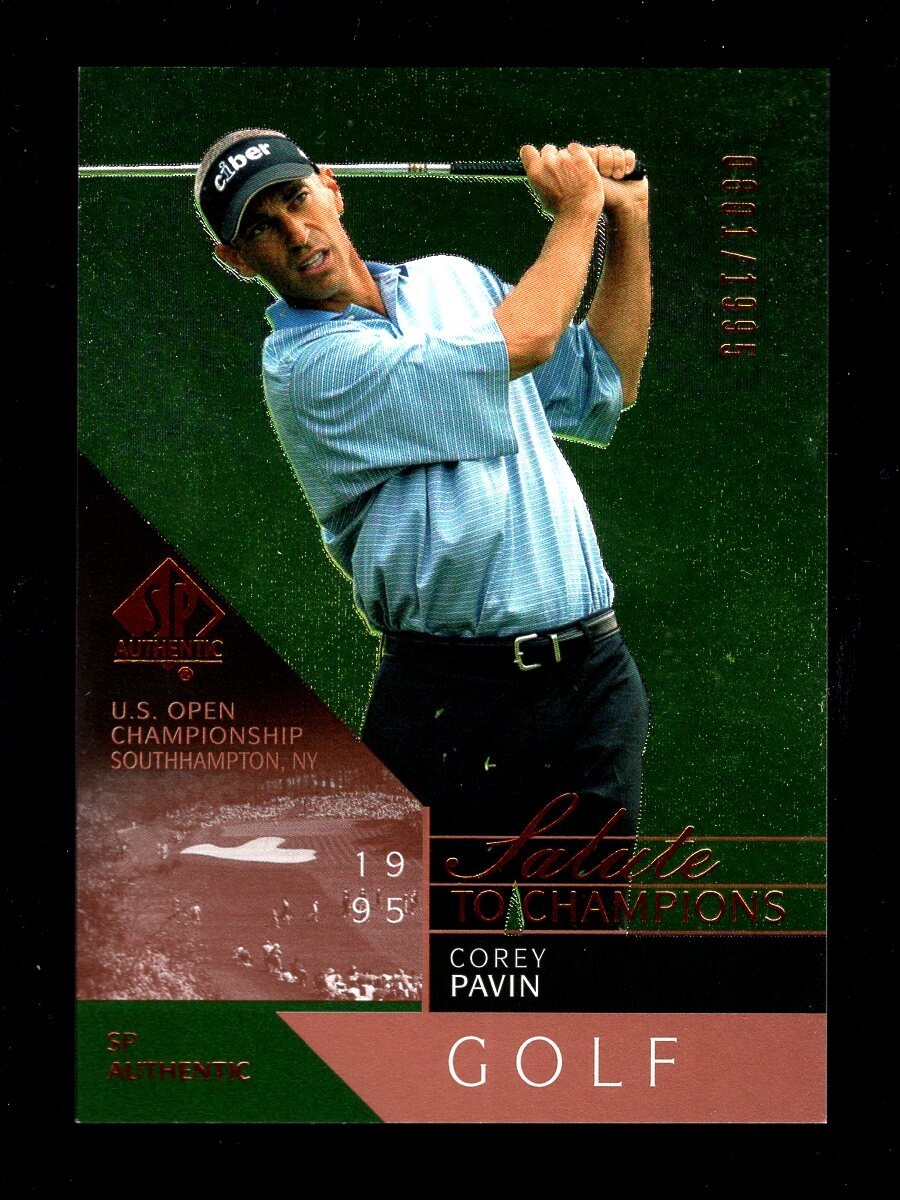 2003 SP AUTHENTIC SALUTE TO CHAMPIONS #89 COREY PAVIN 801/1995