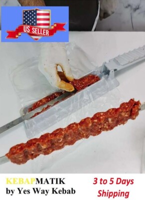 Persian Koobideh Kebab KEBAPMATIK from Yes Way Kebab Maker, Kebab Press  Mold