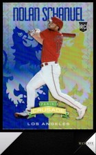 2024 Panini Crusade #30 Nolan Schanuel Crusade Los Angeles Angels