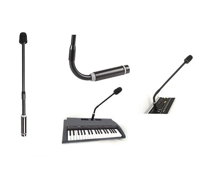 Shock Electronix GM2 XLR Dynamic Gooseneck Microphone For Synthesizer Vocoder
