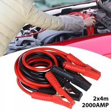 2er 4m Starthilfekabel Überbrückungskabel Starterkabel Batteriekabel LKW KFZ PKW