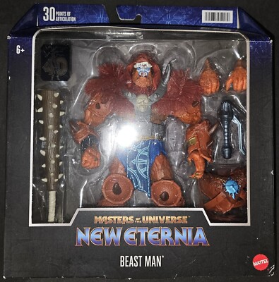 New Mattel Masters of the Universe Masterverse New Eternia Deluxe Beast Man 20A