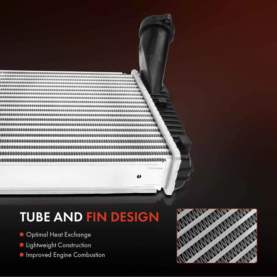 Intercooler turbo para Volkswagen Touareg 2005-2008 Porsche Cayenne 03-06 derecho Foto 2 de 4