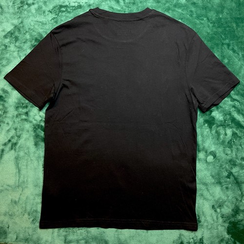 GUESS Los Angeles Men’s Short Sleeve T-Shirt Size SMALL Black w/Blue, Silver NEW - Picture 2 of 12