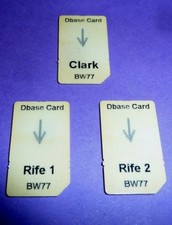 3 Chipcards für BIOWAVE-Zapper ~  Clark, Rife 1, Rife 2