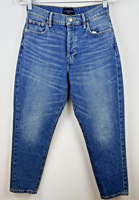 LUCKY BRAND Drew Mom High-Rise Taper Button Fly Jeans - Women's Size 4 / 27''