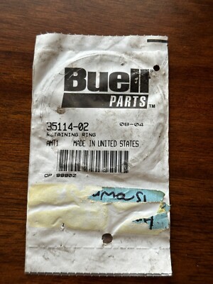 Buell Harley 35114-02 Retaining Ring OEM NOS