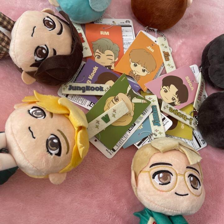 BTS TinyTan Dynamite Ver. Special Connect mini Plush Doll Complete