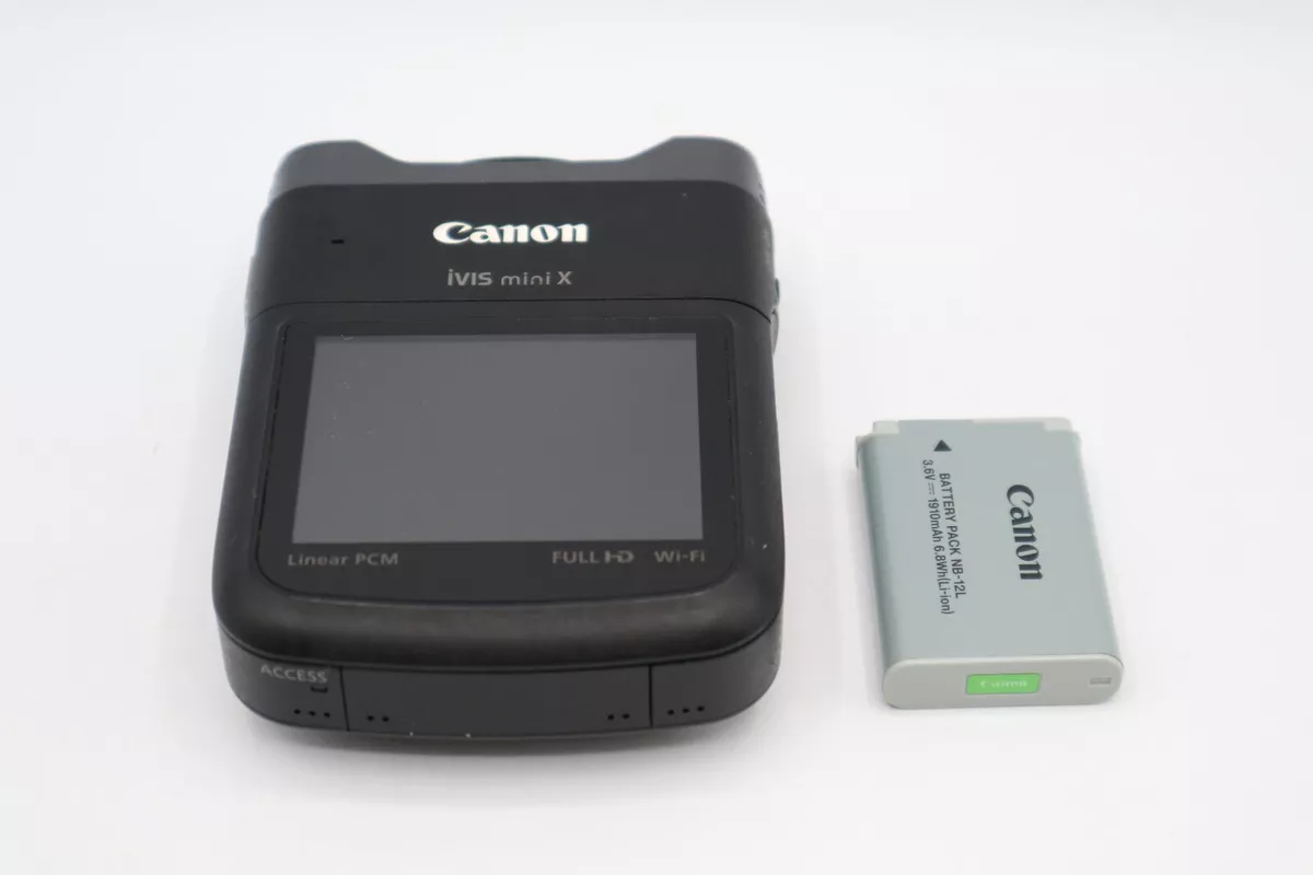 Canon iVIS mini Digital Camcorder X 12.8 megapixel CMOS Sensor IVISMINIX JP