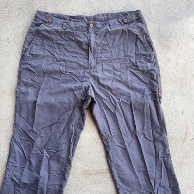 Karrimor Pants Mens 34x30 Hiking Gray Lightweight Outdoor Adjustable Waist