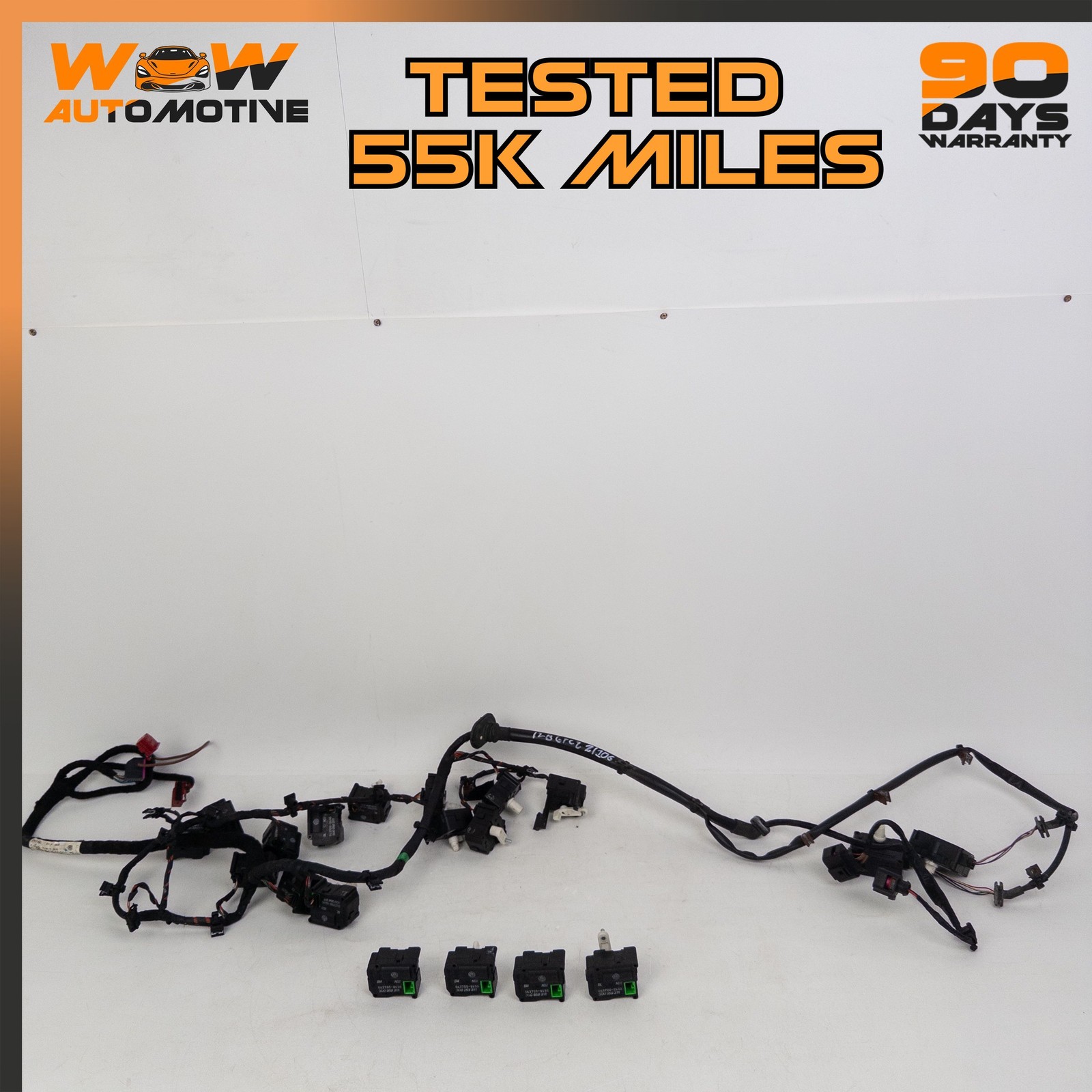 04-19 BENTLEY CONTINENTAL GTC AC HEATER FLAP ACTUATOR WIRING WIRE HARNESS OEM