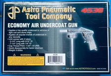 Astro Pneumatic Tool Company ECONOMY AIR UNDERCOAT GUN 4358