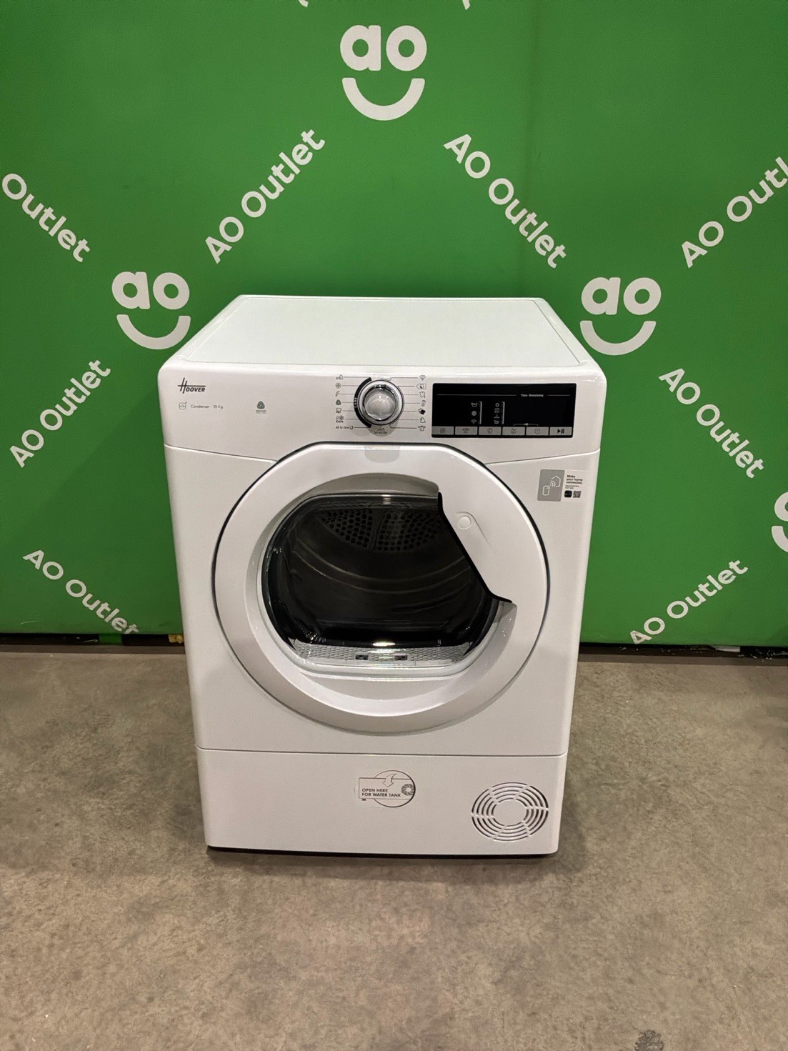 Hoover Condenser Tumble Dryer 10kg White B Rated HLEC10TG80 #LF117625