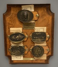 Heritage Mint Great American Buckle Collection Solid Brass Limited Ed 1976 COA  s