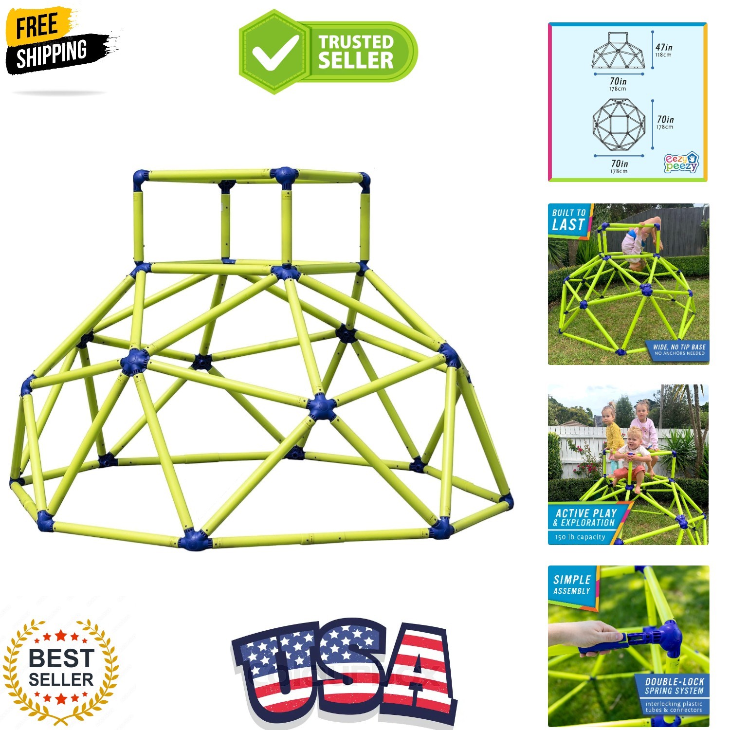 Climbing Dome Equipment Toy...