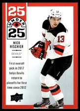 2018-19 Upper Deck 25 Under Nico Hischier #U25-11