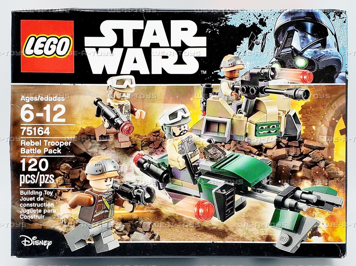 LEGO Star Wars Rebel Trooper Battle Pack 120 Piece Building Kit