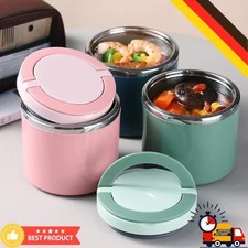 Thermo Lunchbox Edelstahl Brotdose Lebensmittelbehälter Retoo