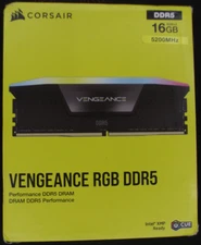 Corsair Vengeance RGB DDR5 16 GB (2x8GB) 5200MHz Intel XMP