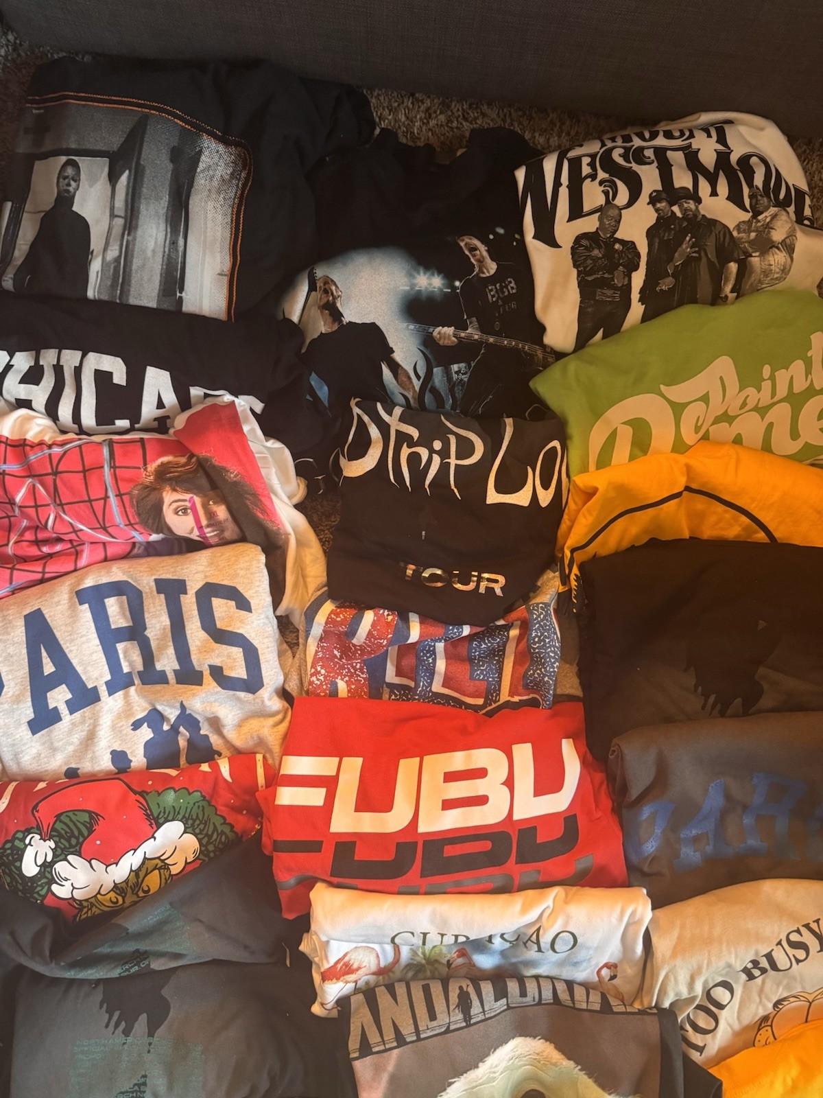 Reseller Lot of 35 Graphic Tees S-3XL Bulk Wholesale New-image