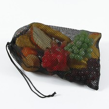0Pcs Mesh Bag Drawstring Net Bag Multi-Functional Mesh Bag for Sport Swimming