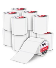 Enko 4 X 3 For Zebra Desktop Printers 12 Rolls - Direct Thermal