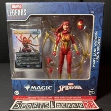 Marvel Legends x Magic  The Gathering Mary Jane Watson Iron Spider Figure - NEW