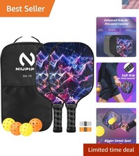 Pickleball Paddles Set of 2/4, USAPA Approved Lightweight Pickleball Rackets,...