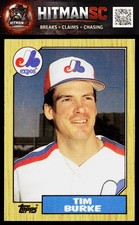 1987 Topps #624 Tim Burke Collector's Edition (Tiffany)
