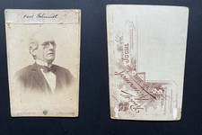 Krziwanek, Wien, Carl Schmidt, actor vintage albumen print. 