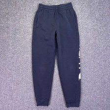 Carhartt Sweatpants Boys M 10-12 Black Jogger Casual Fleece Logo BN8429-B Fall