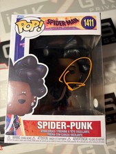 Spider-Punk Funko Pop! signed by Daniel Kaluuya Autograph ACOA - Spiderverse