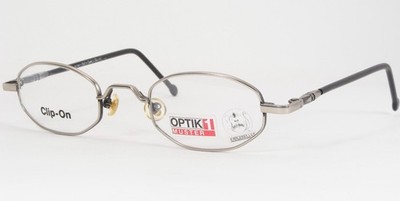 Bopp and Deter BoDe Design 232 4 Antique Silver UNIQUE RARE EYEGLASSES 44-23-135