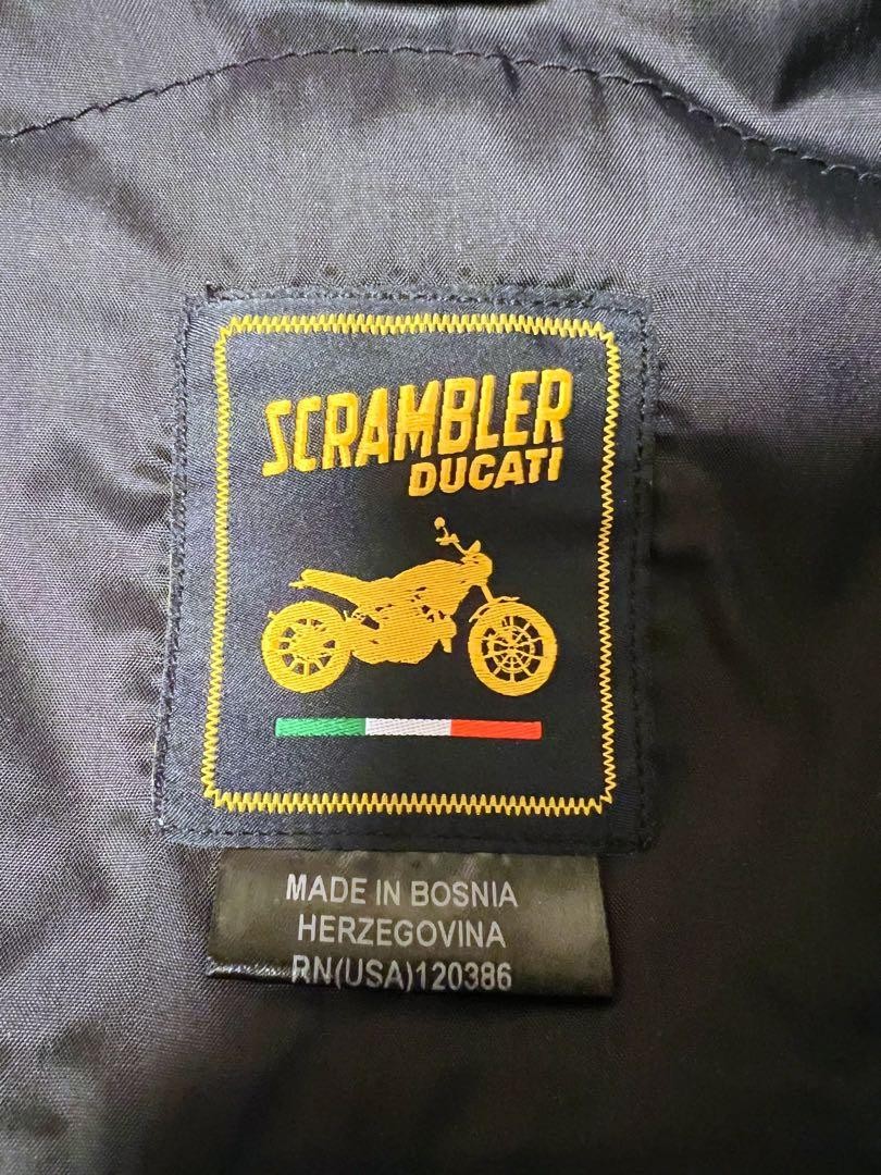 DAINESE DUCATI SCRAMBLER ジャケット Dainese Ducati Scrambler Leather Jacket Size 52 EU LL Japan