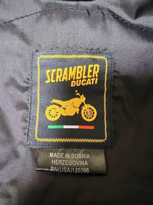DAINESE DUCATI SCRAMBLER ジャケット Dainese Ducati Scrambler Leather Jacket Size 52 EU LL Japan