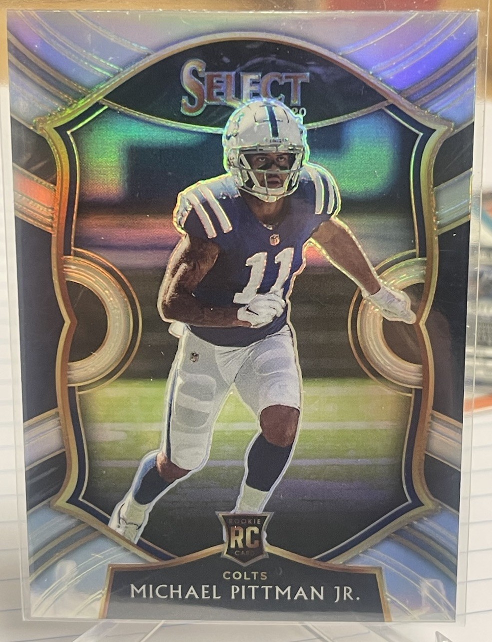 Michael Pittman Jr. 2020 Select Concourse Silver Prizm Rookie RC #62 Colts