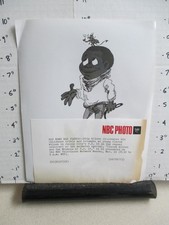 NBC TV show photo 1970s CLEROW WILSON P.S. 14 cartoon Flip Wilson Black kid